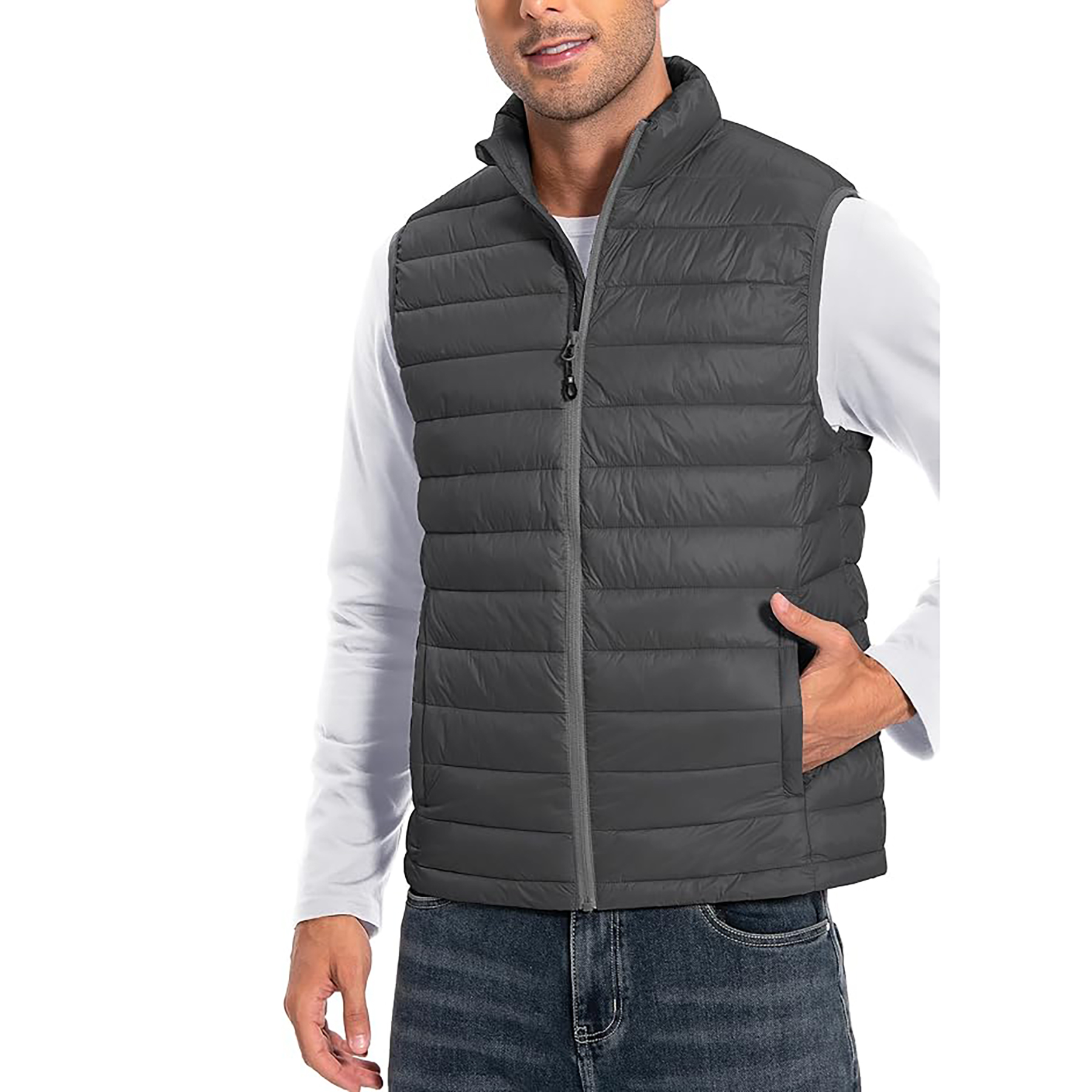 Men's Packable Lightweight Down Vest 7