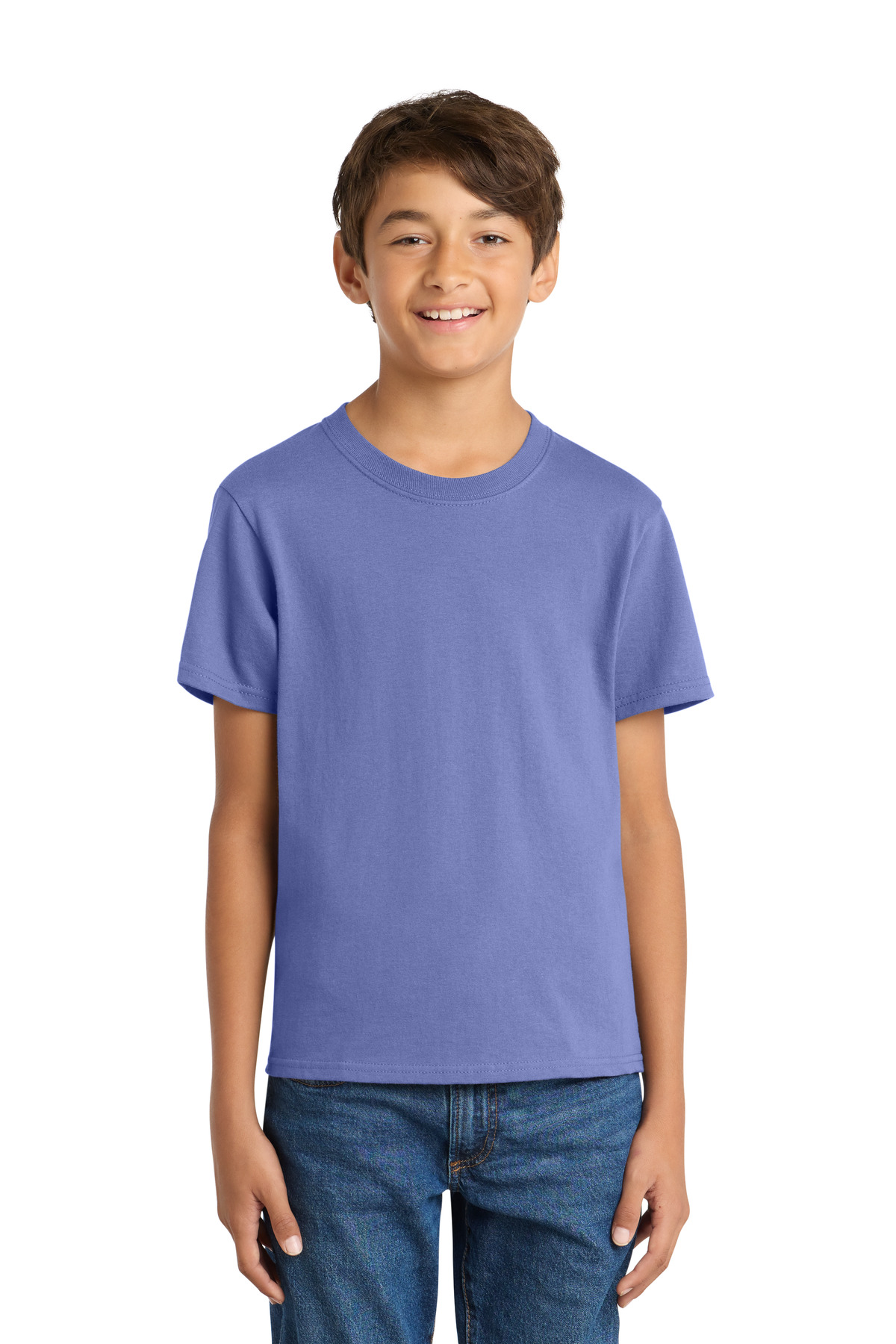 Port & Co Youth Core Cotton Tee. PC54Y 447