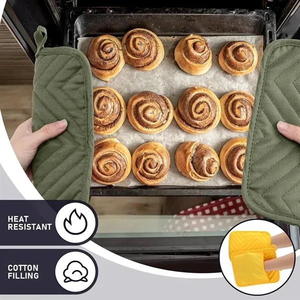 Heat-Resistant Pot Holder with Pocket 3