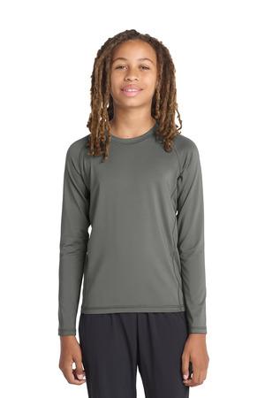 Sport-Tek Youth Long Sleeve Rashguard Tee. YST470LS 14