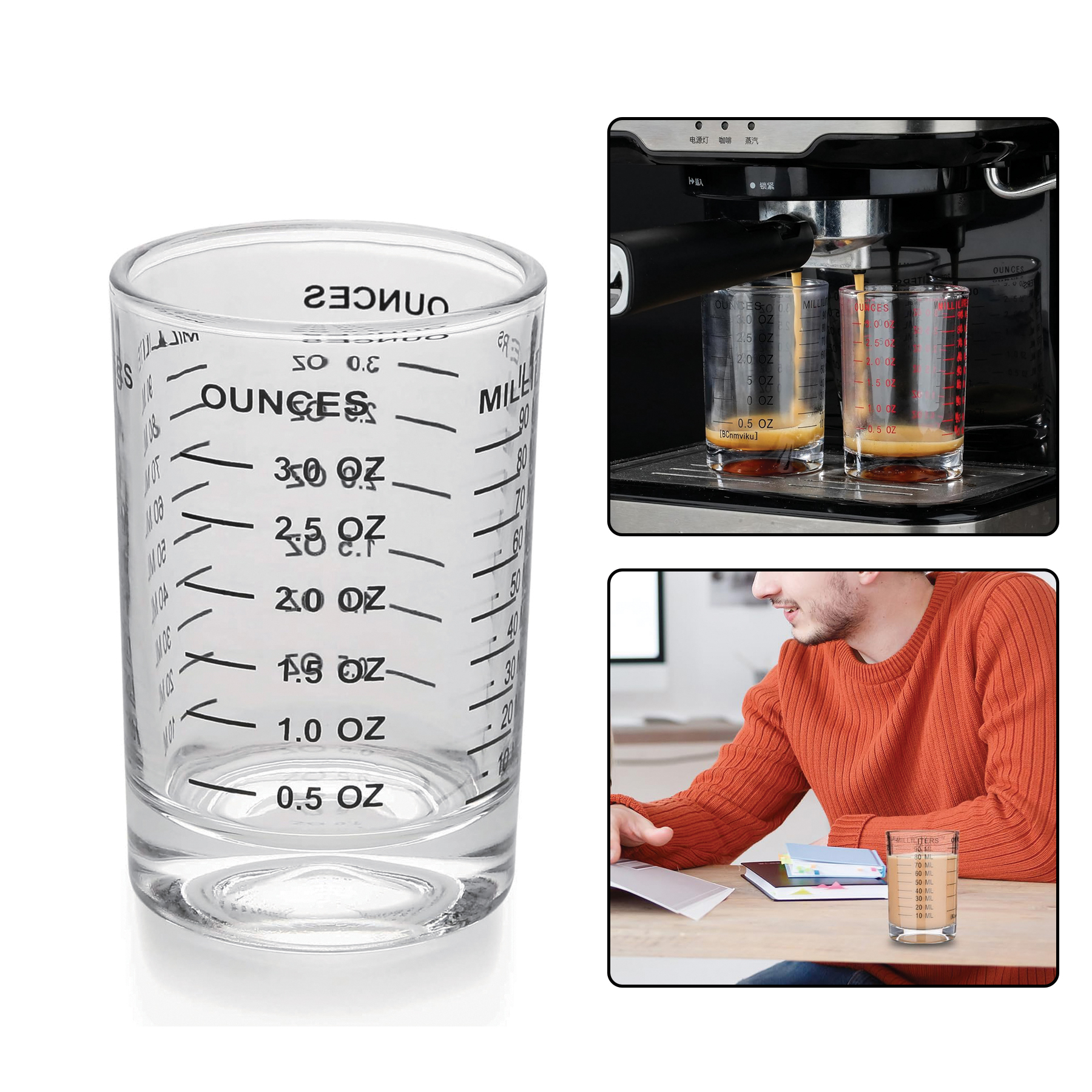 Shot Glass Measuring Cup 2