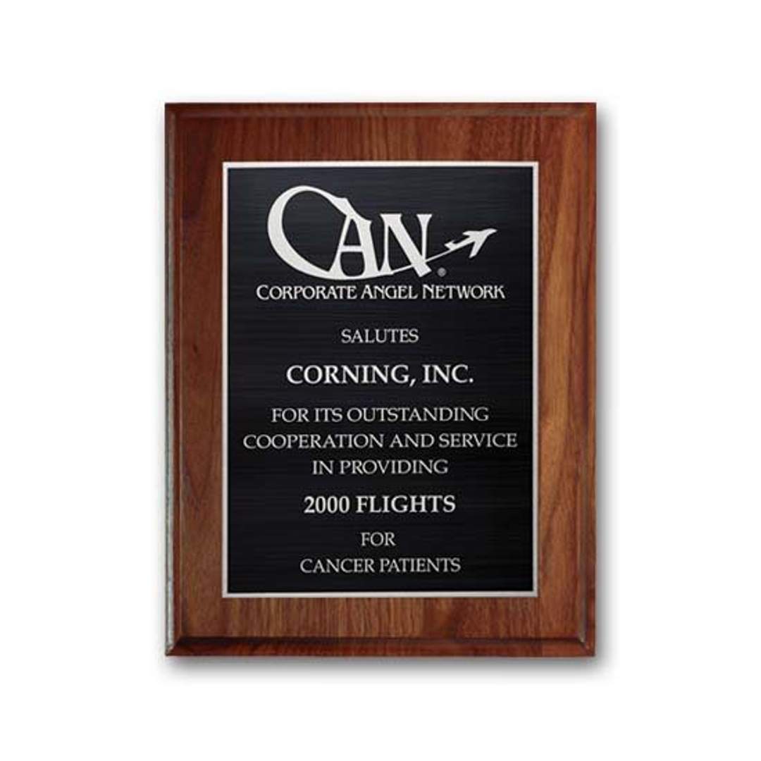 Etch/Antiqued Plaq - Walnut Cove Edge 9