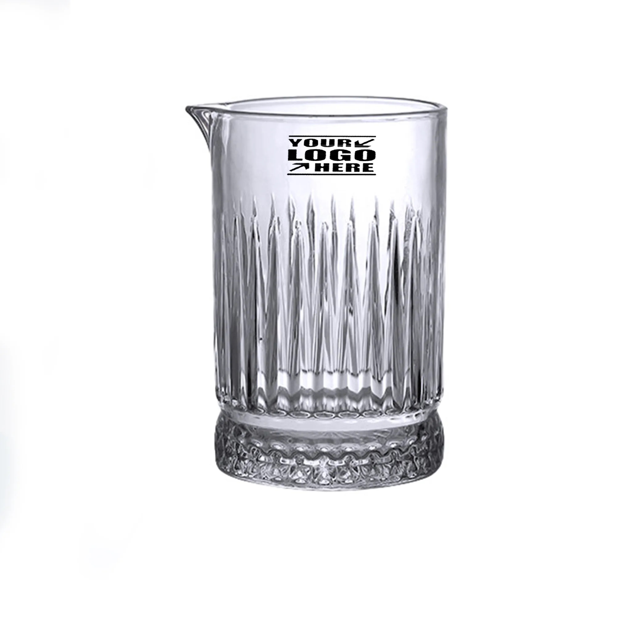 17 Oz. Custom Crystal Cocktail Stirring Glass 3