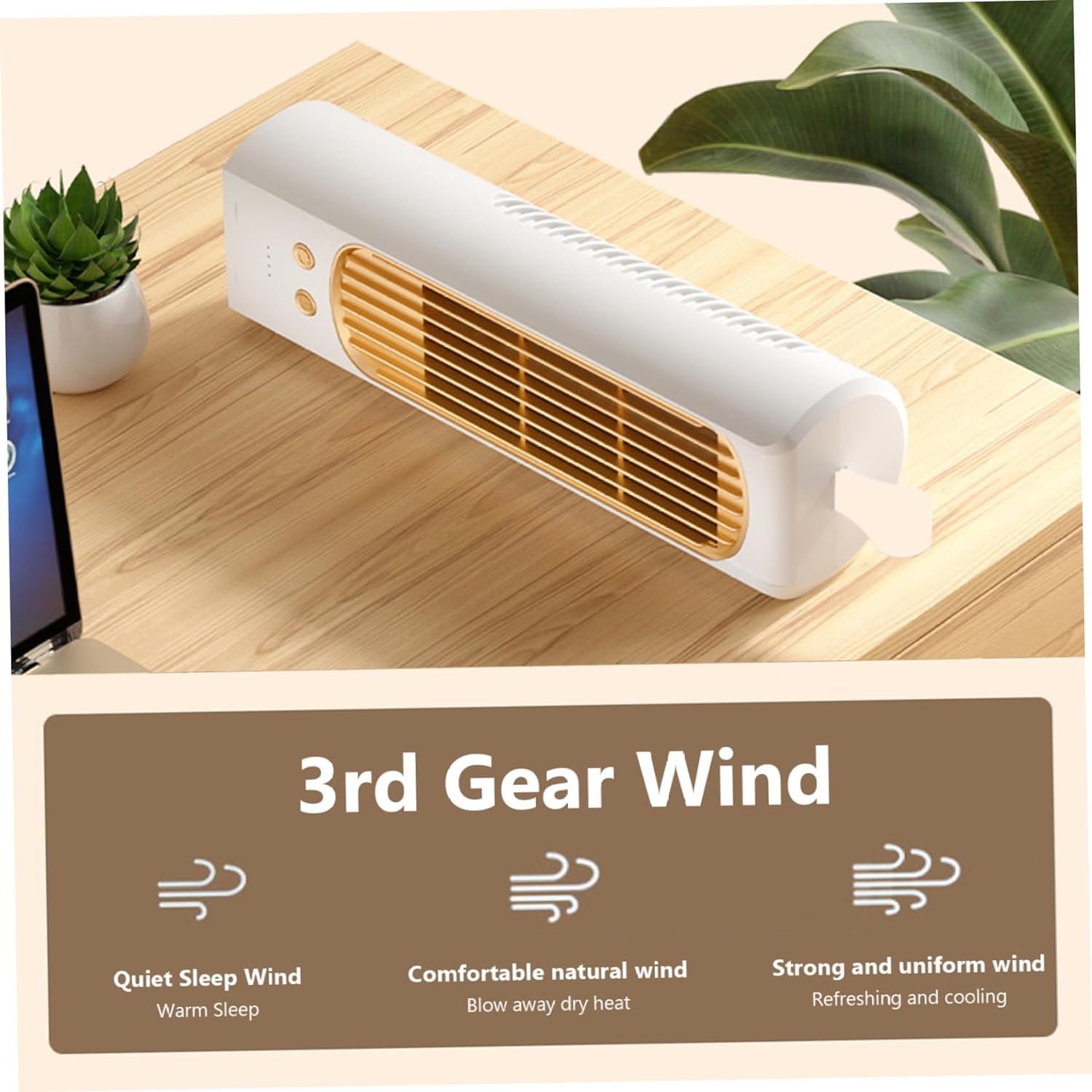 Portable Brushless Motor Low Noise Tower Fan 2