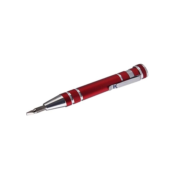 LED Aluminum Tool Pen With Screwdriver 4
