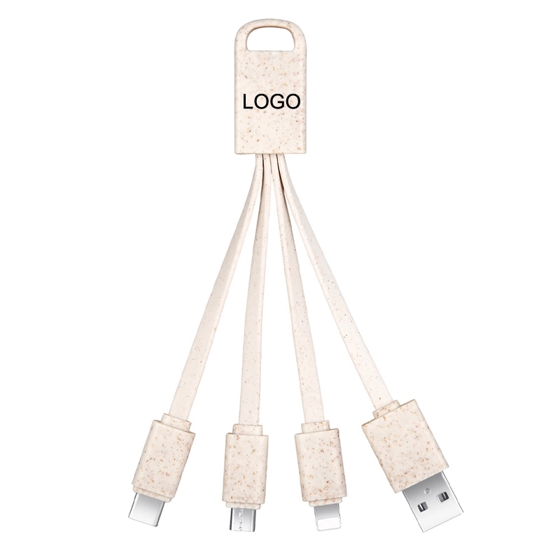 Bio-degradable 4 In 1 Charging Cable 1