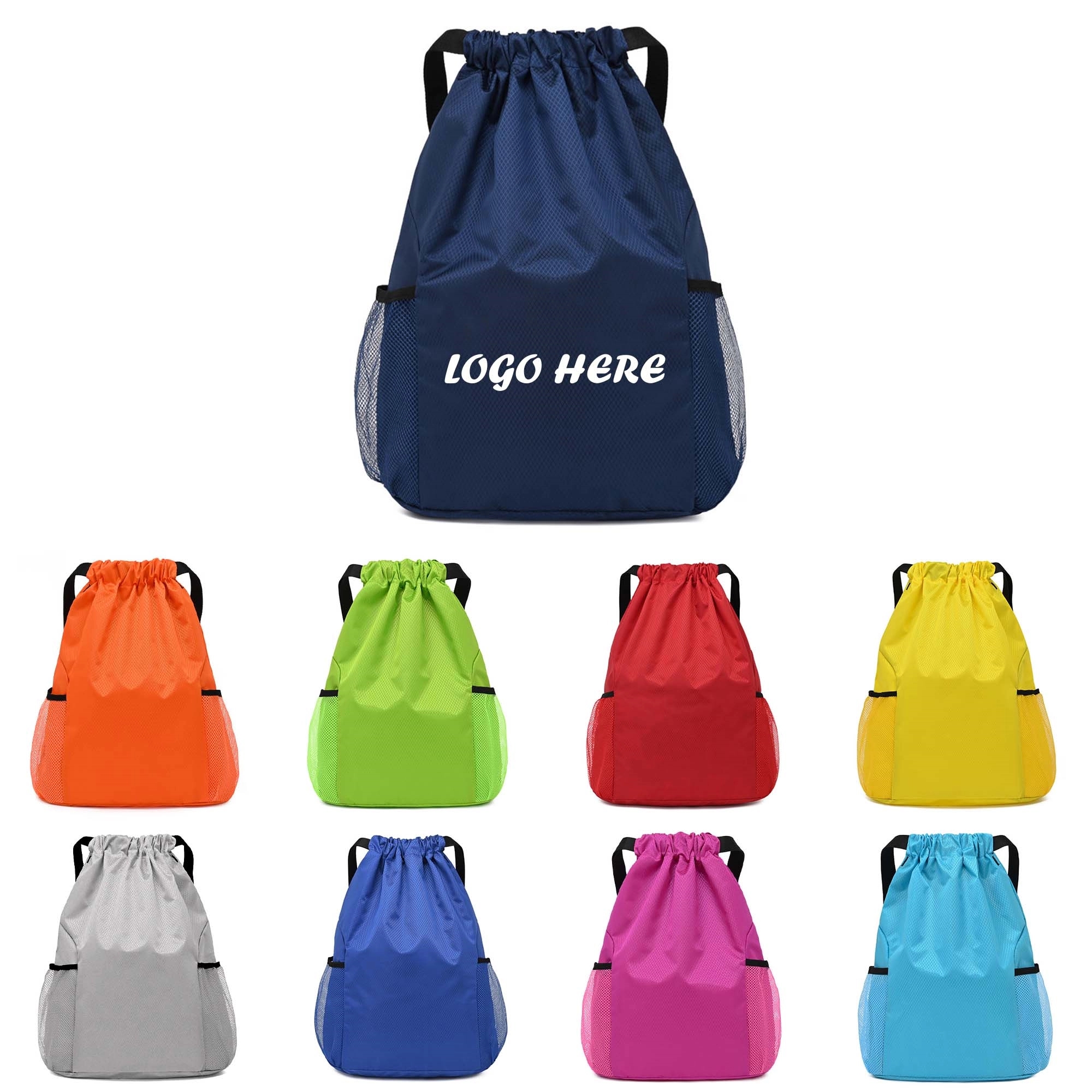 Large Capacity Drawstring Sports Basketball Backpack 3