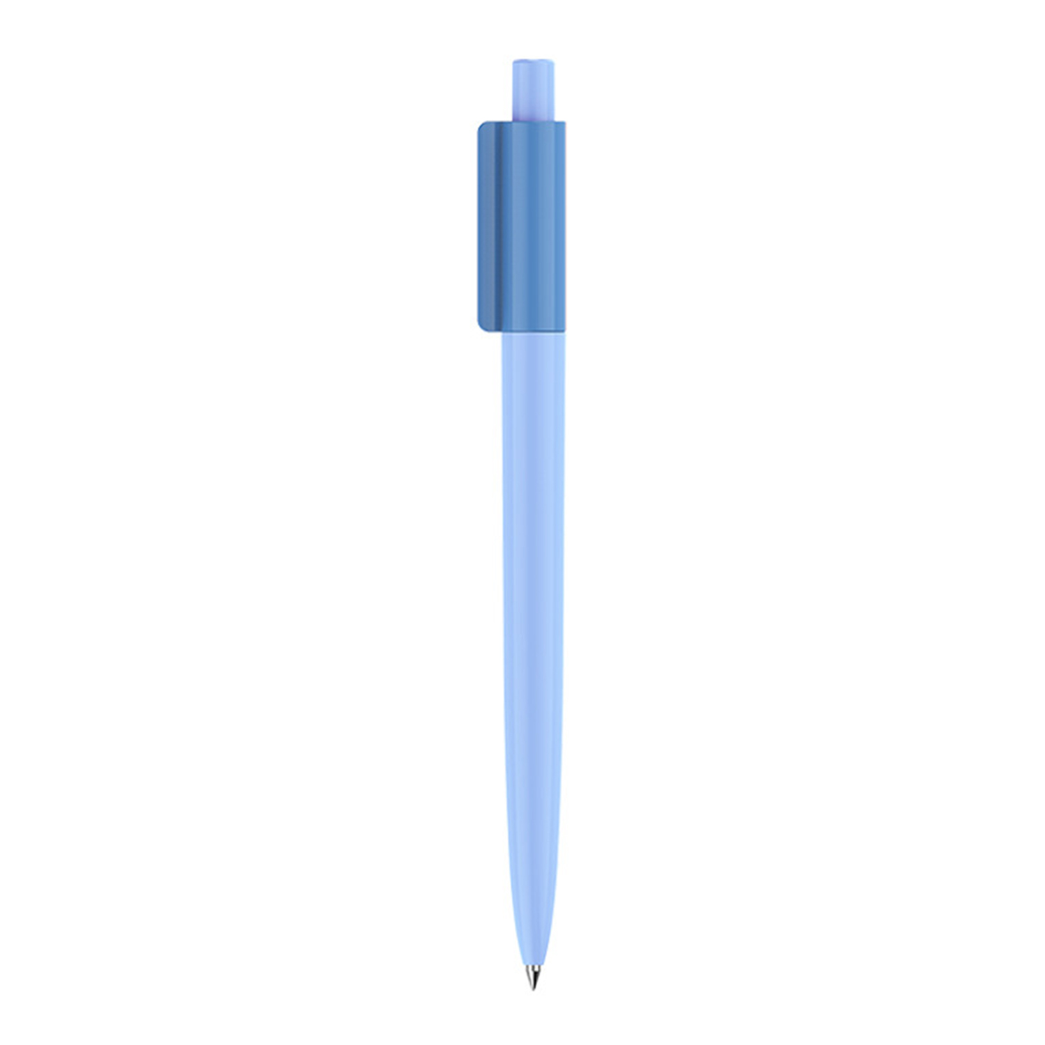 Click Mechanism Plastic Ballpoint Pen 8