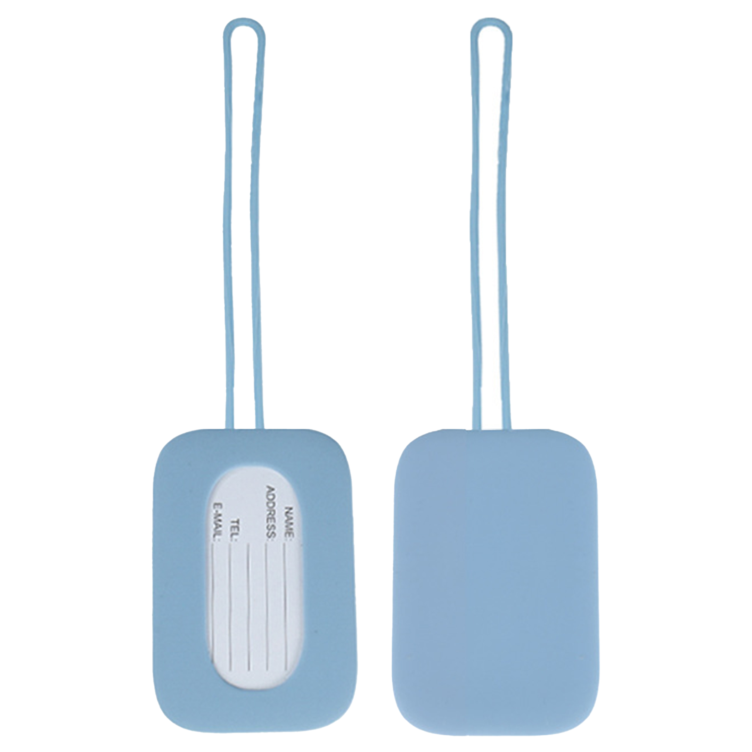 Silicone Airplane Luggage Tag 10
