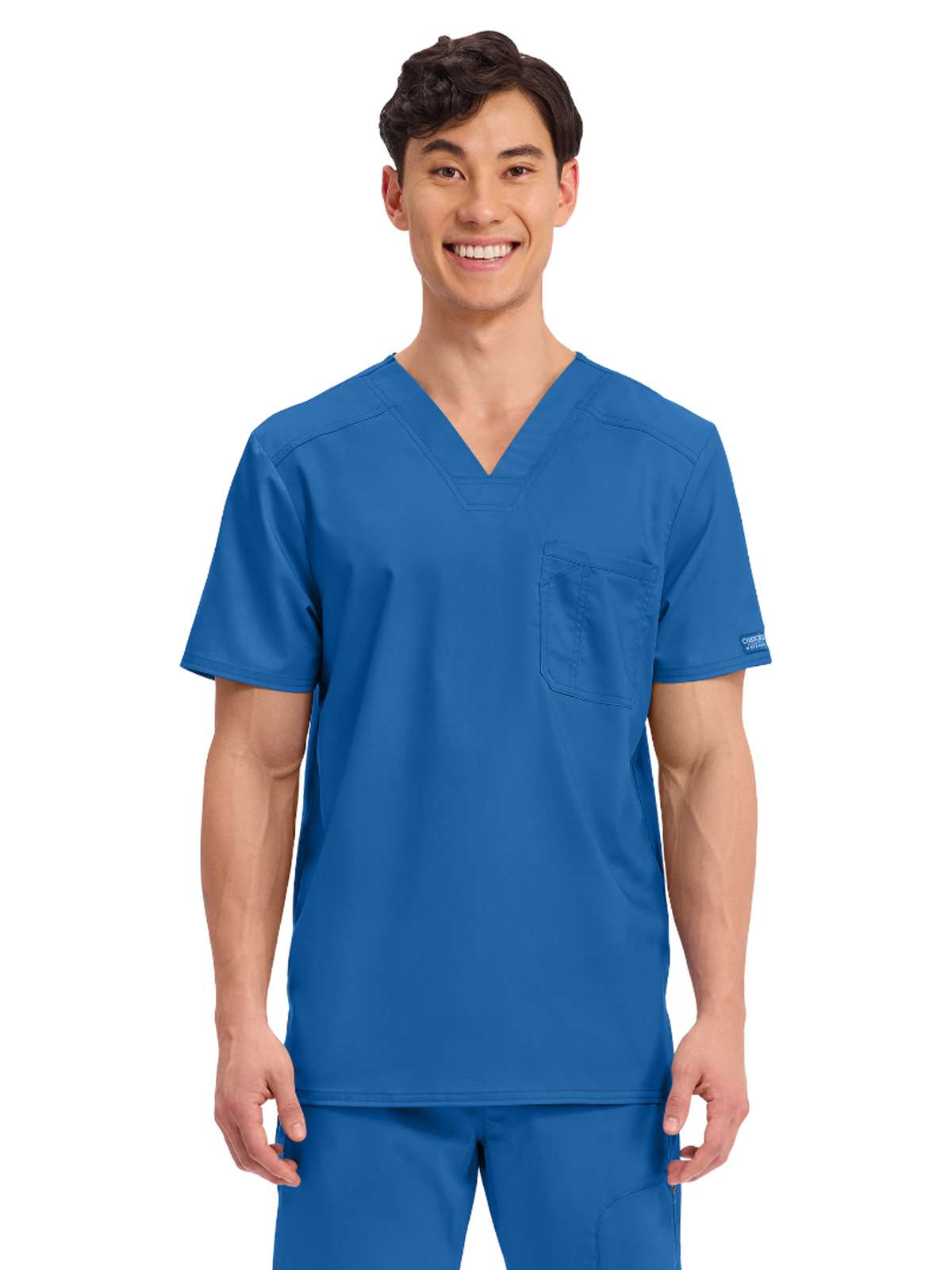 Cherokee - Workwear Revolution - Men's 1-Pocket Tuckable V-Neck Top 49