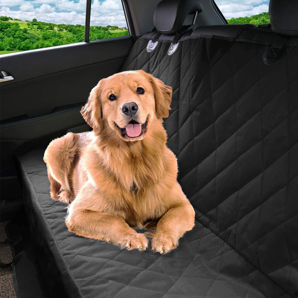 Dog Car Seat Cover for Back Seat 5