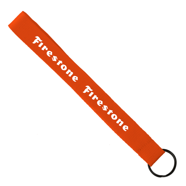 3/4" Sewn Polyester wrist Keychain with Metal Split-Ring 43