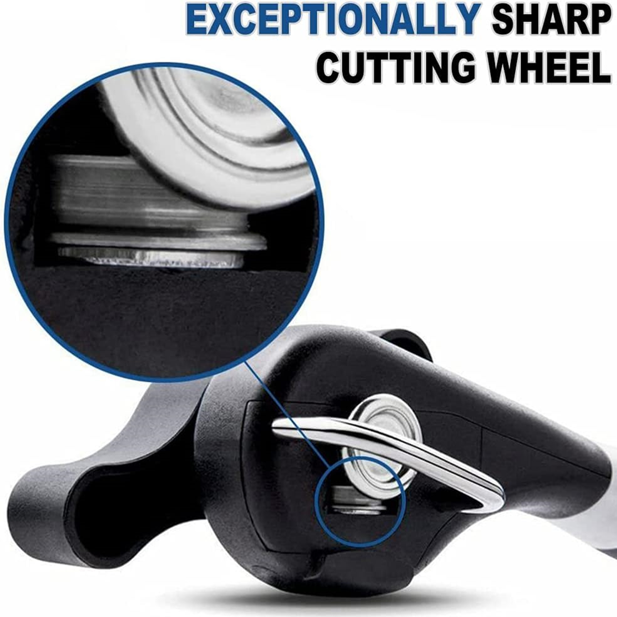 Manual Safe Cut Stainless Steel Can Opener 4