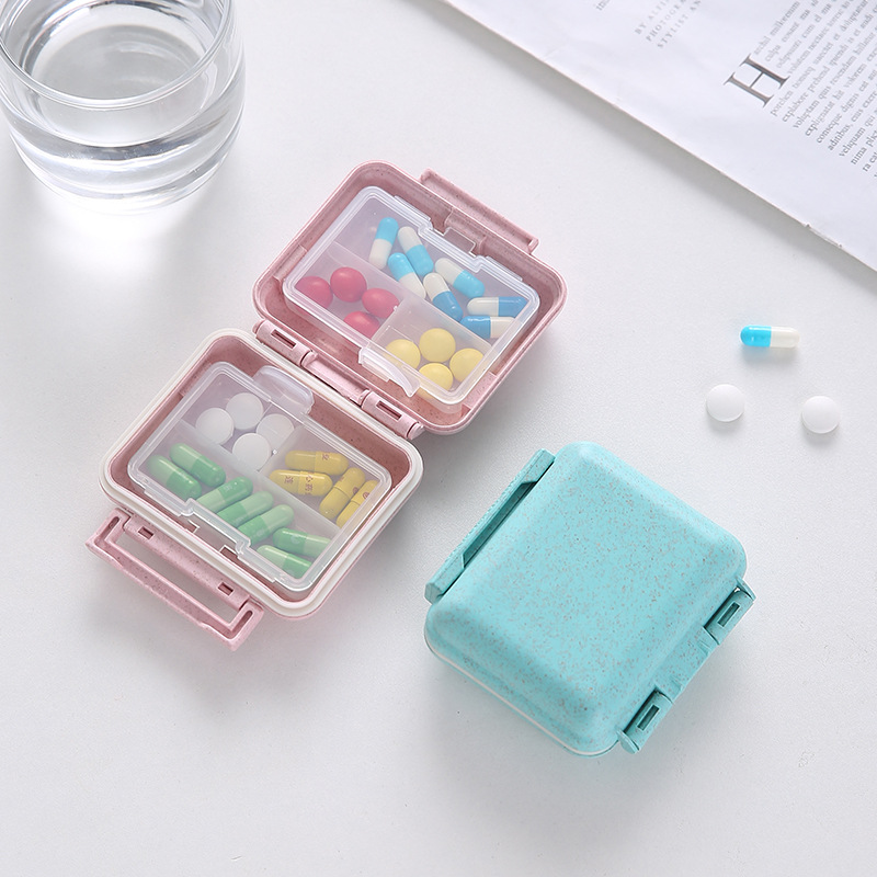 6 Compartments Detachable Pill Box 3