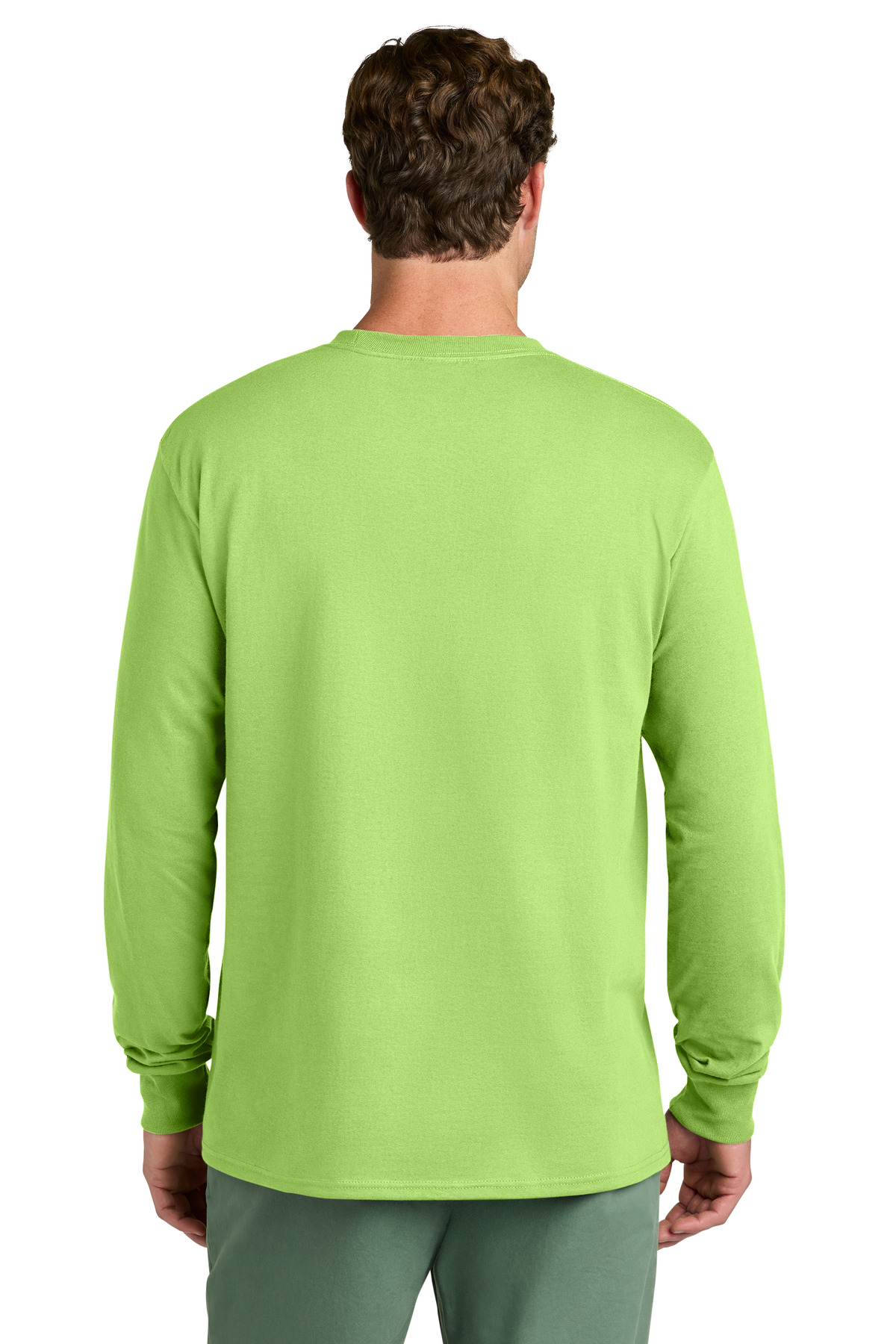 Port & Co Long Sleeve Core Cotton Tee. PC54LS 306