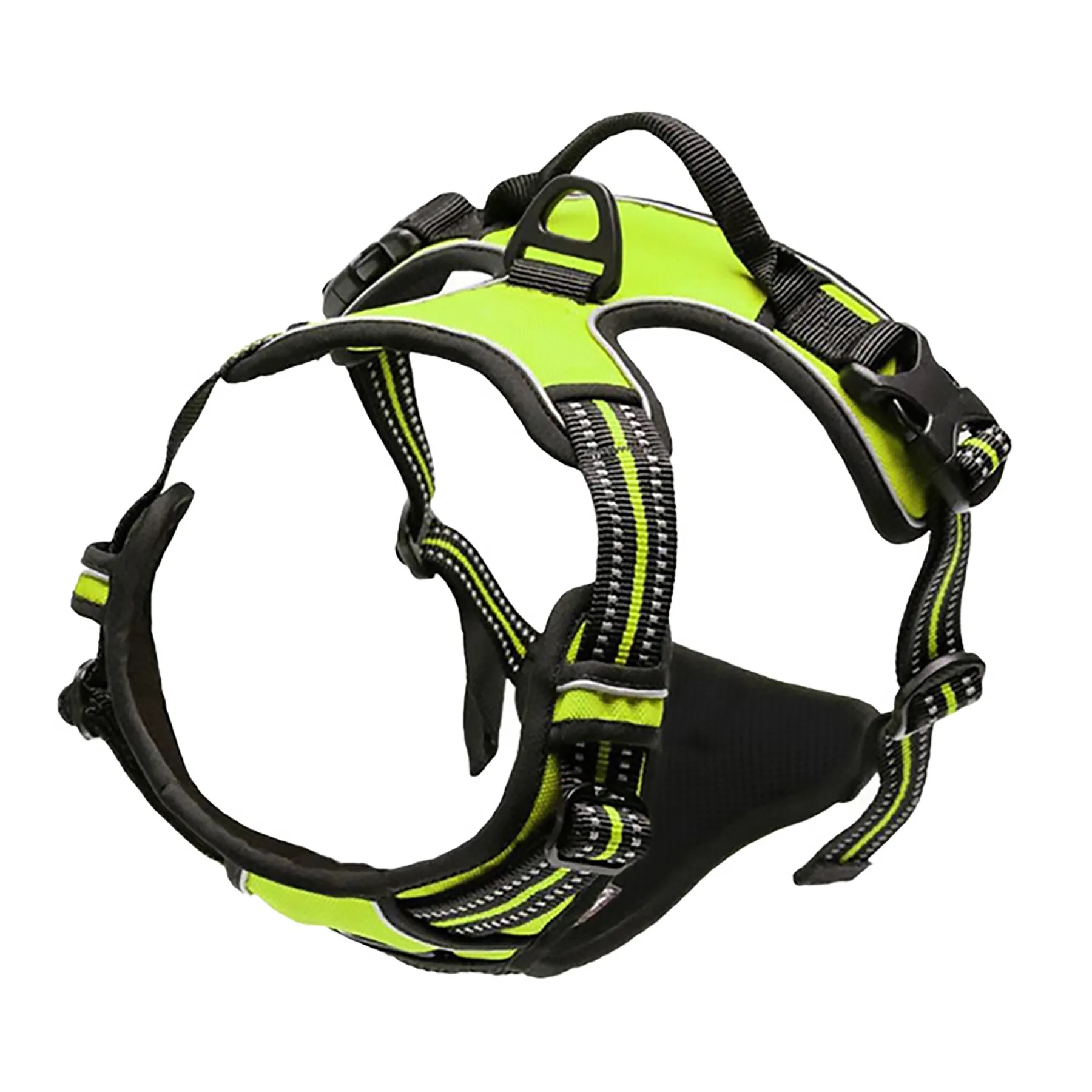 Polyester Reflective Medium And Large Dog Harness 14