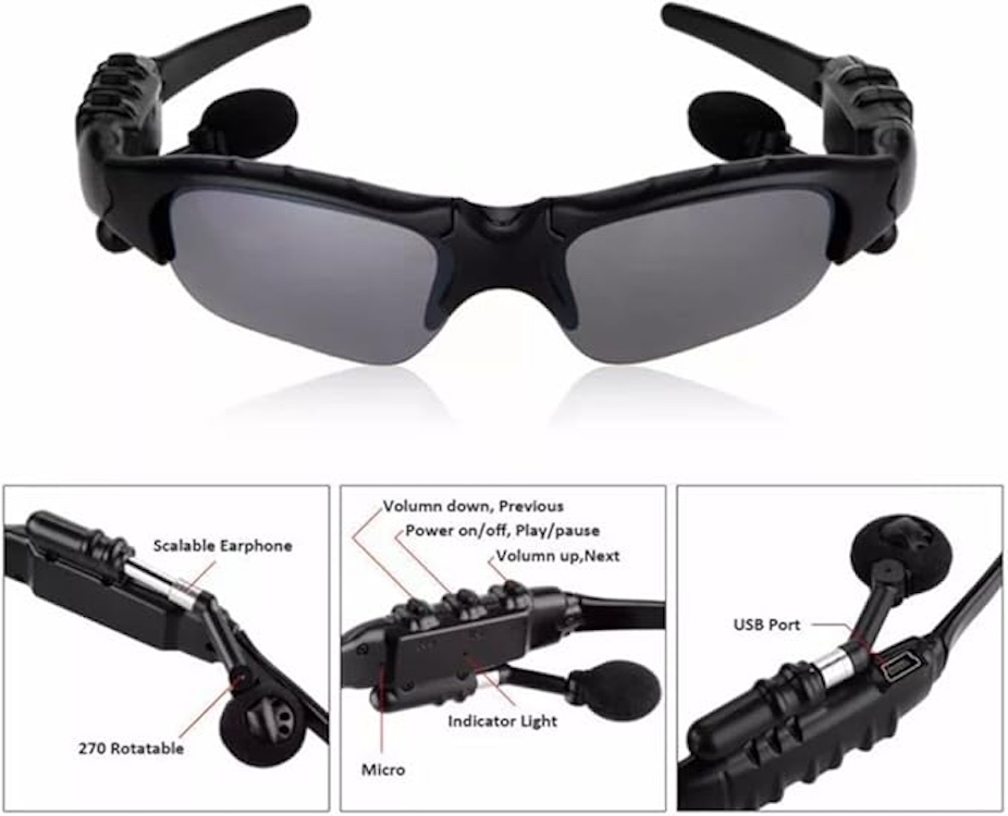 Bluetooth Sports Glasses 3