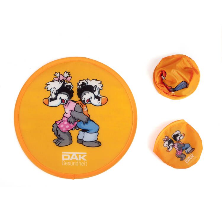 10" Folding Flying Discs With Pouch 3