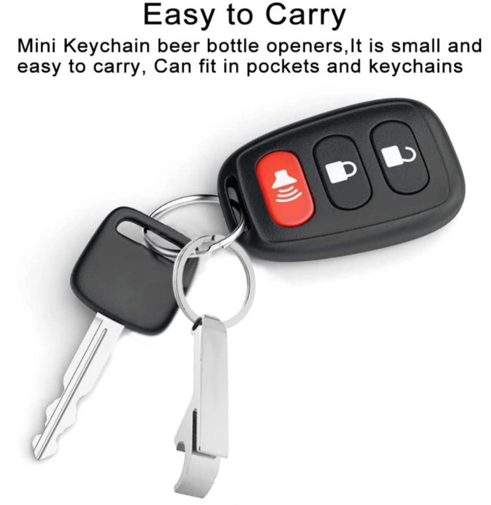 Beer Bottle Opener Versatile Portable Key Chain 7