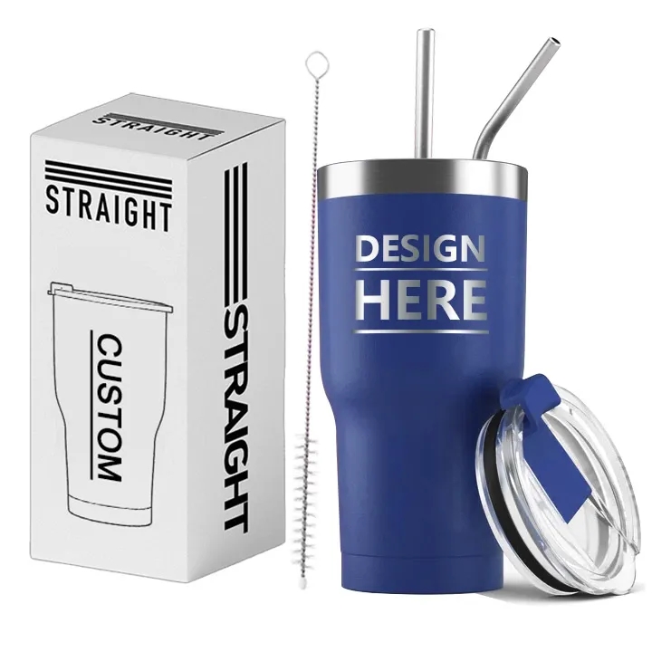 Stainless Steel Insulated Water Bottle with Straws 13