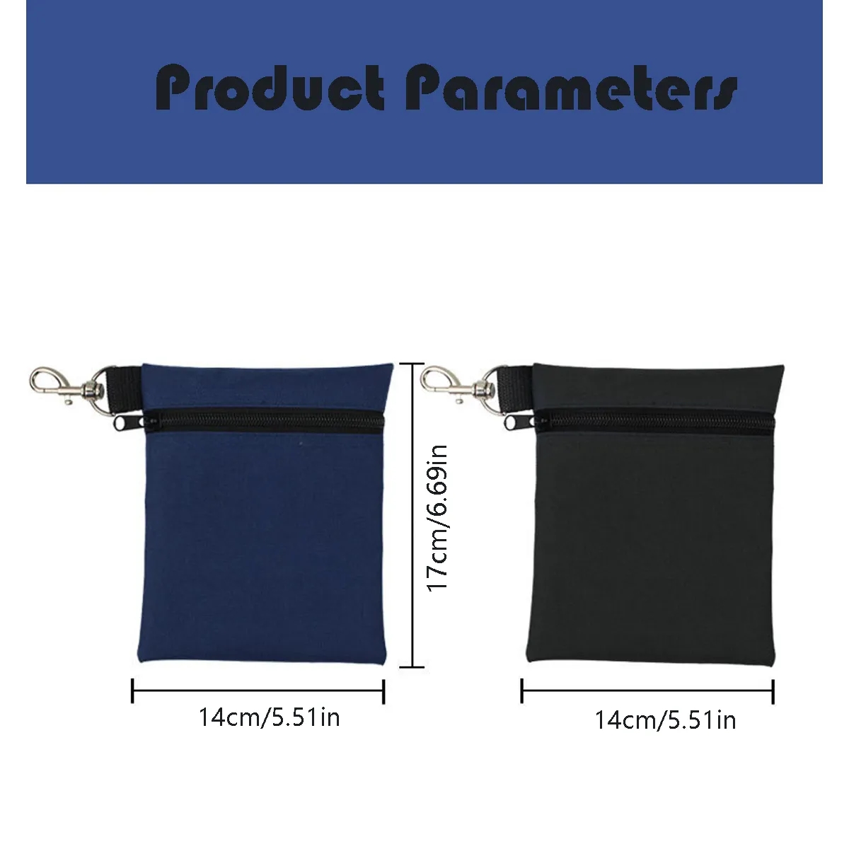 Portable Golf Bag Nylon Ball Cover Waist Hanging Style 6