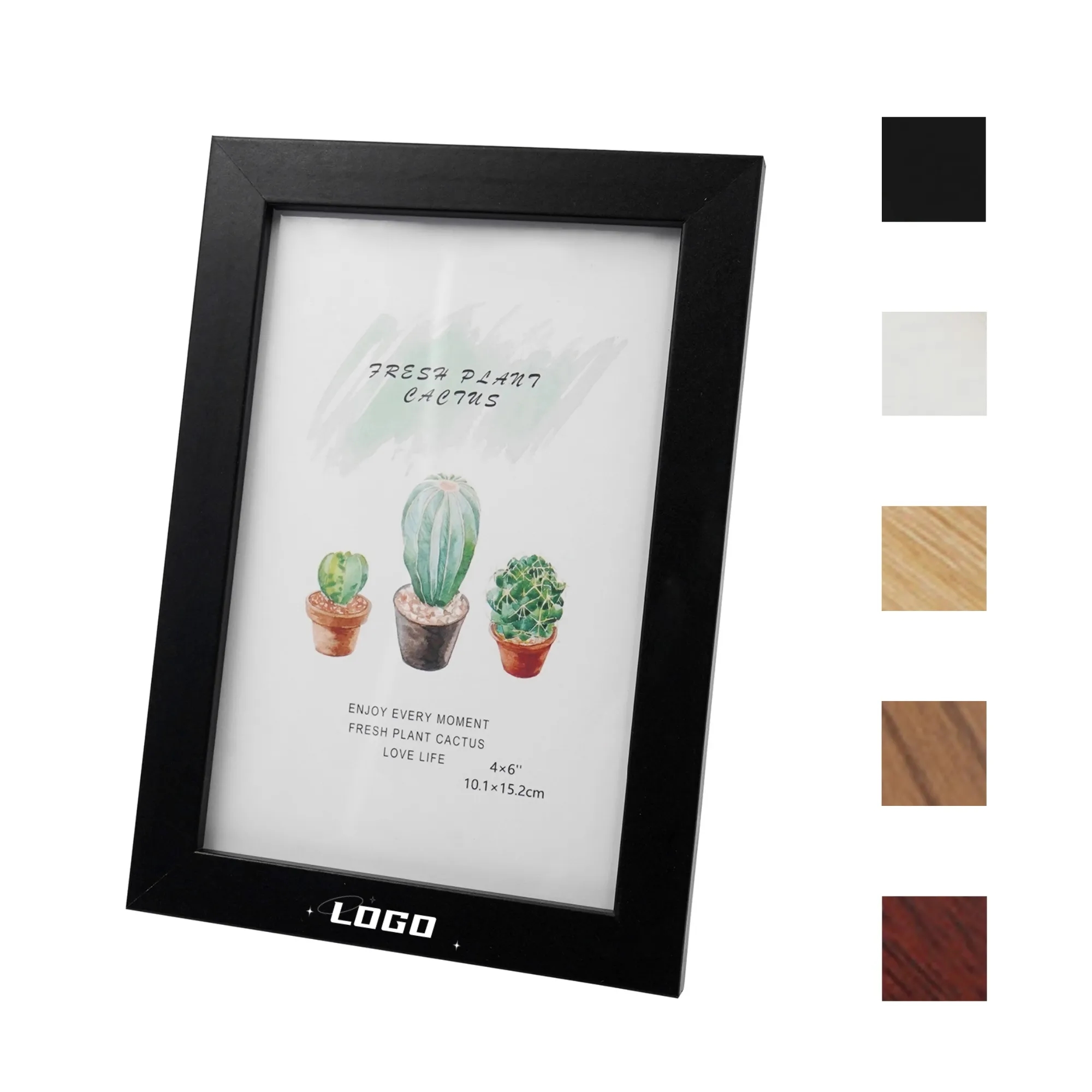 4.8"x6.8" Wood Photo Frame 4