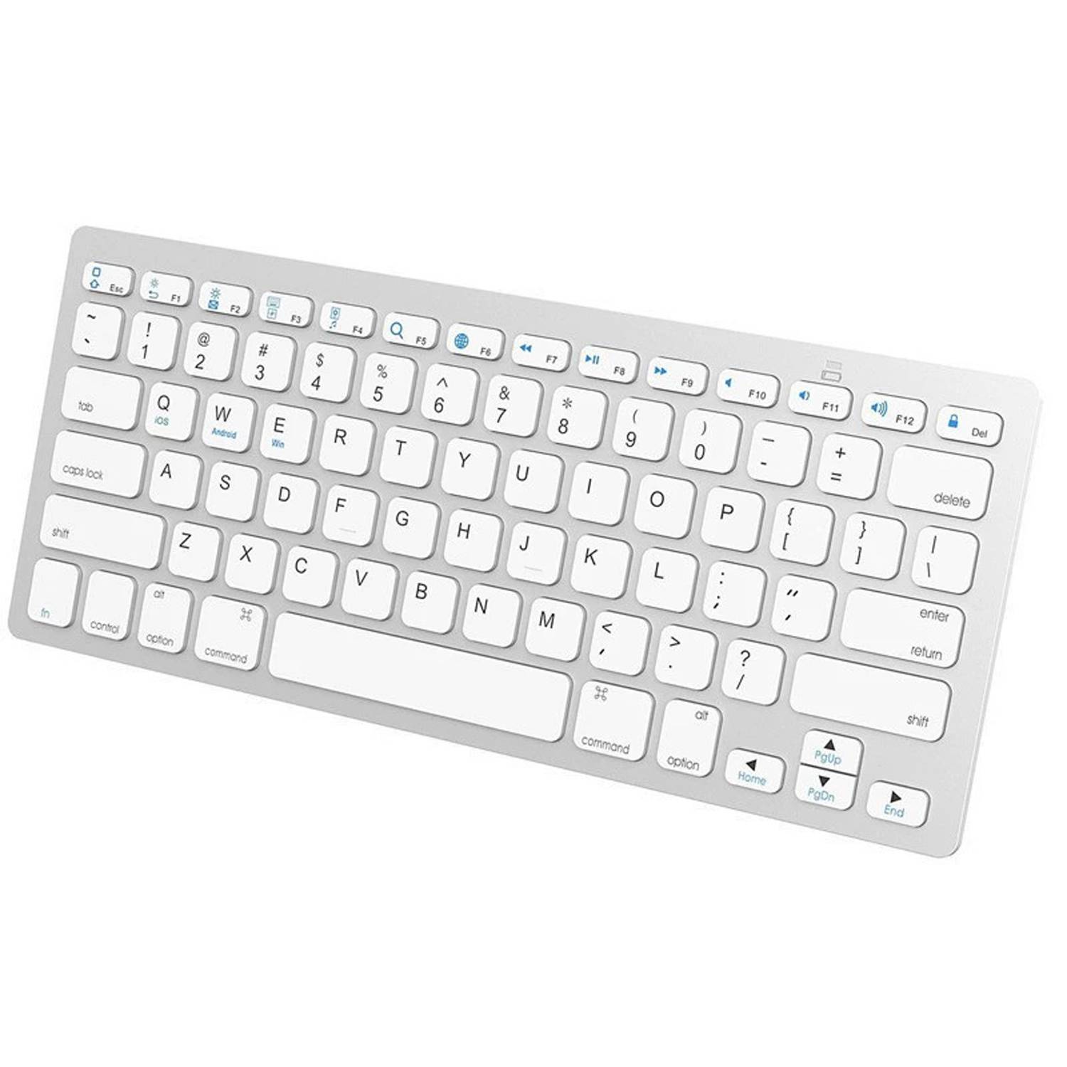 78-Key Slim Portable Bluetooth Keyboard 7