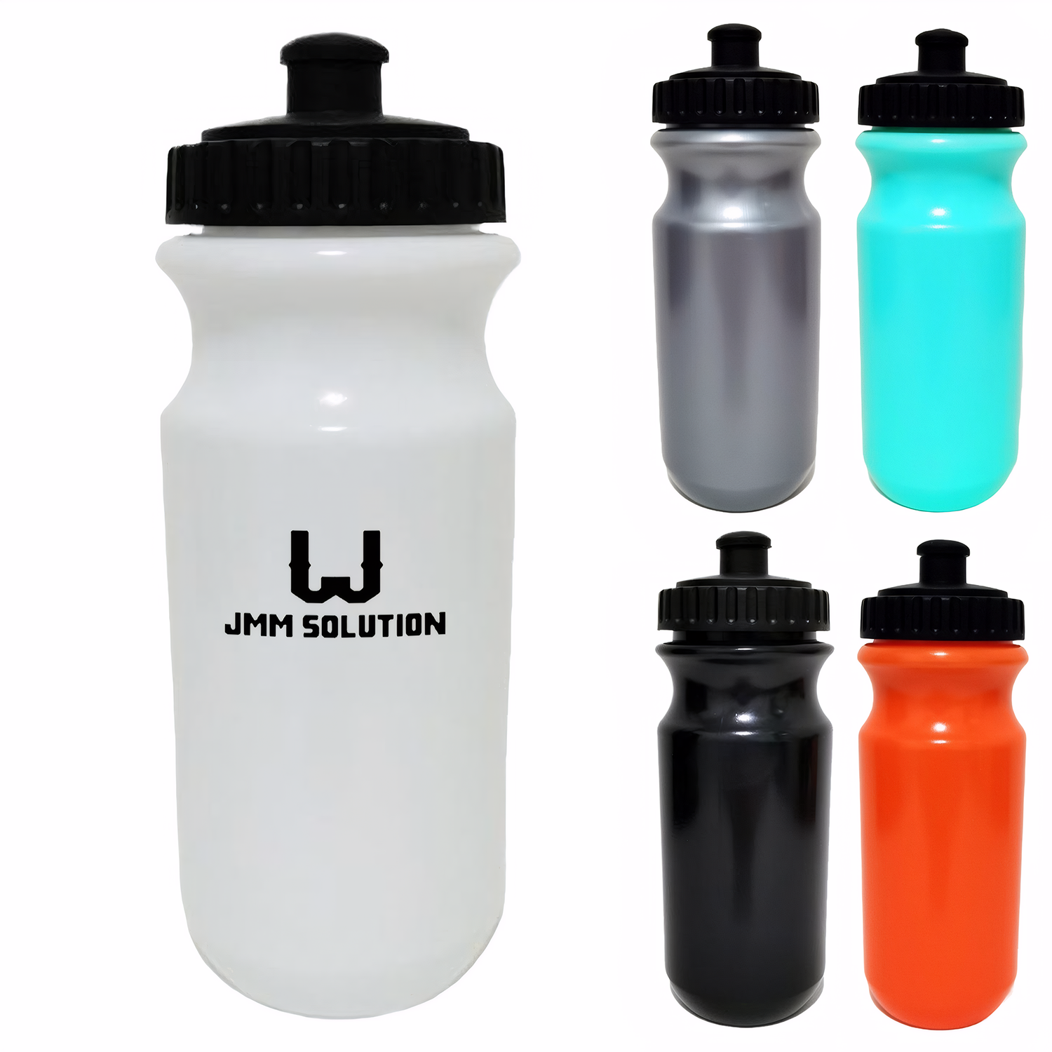 20oz Squeeze Plastic Sports Water Bottles 10