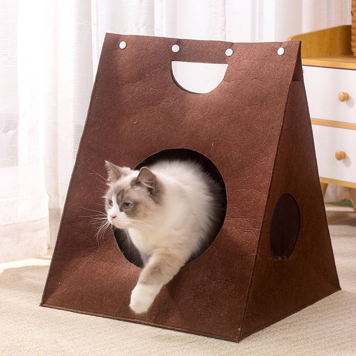 Detachable And Foldable Breathable Felt Kennel 3