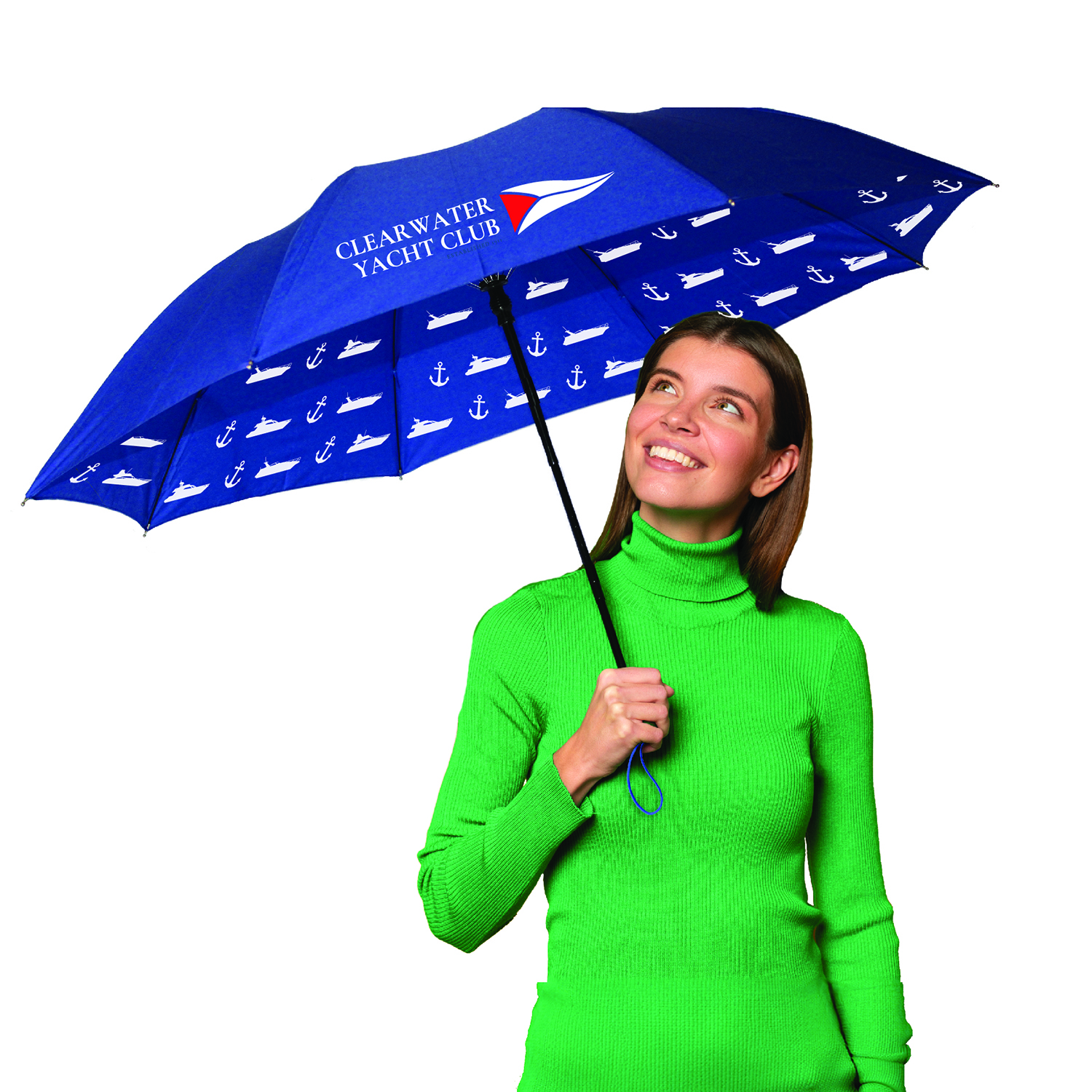 Custom Photobrella™ Folding Umbrella -Over and Under Canopy 1
