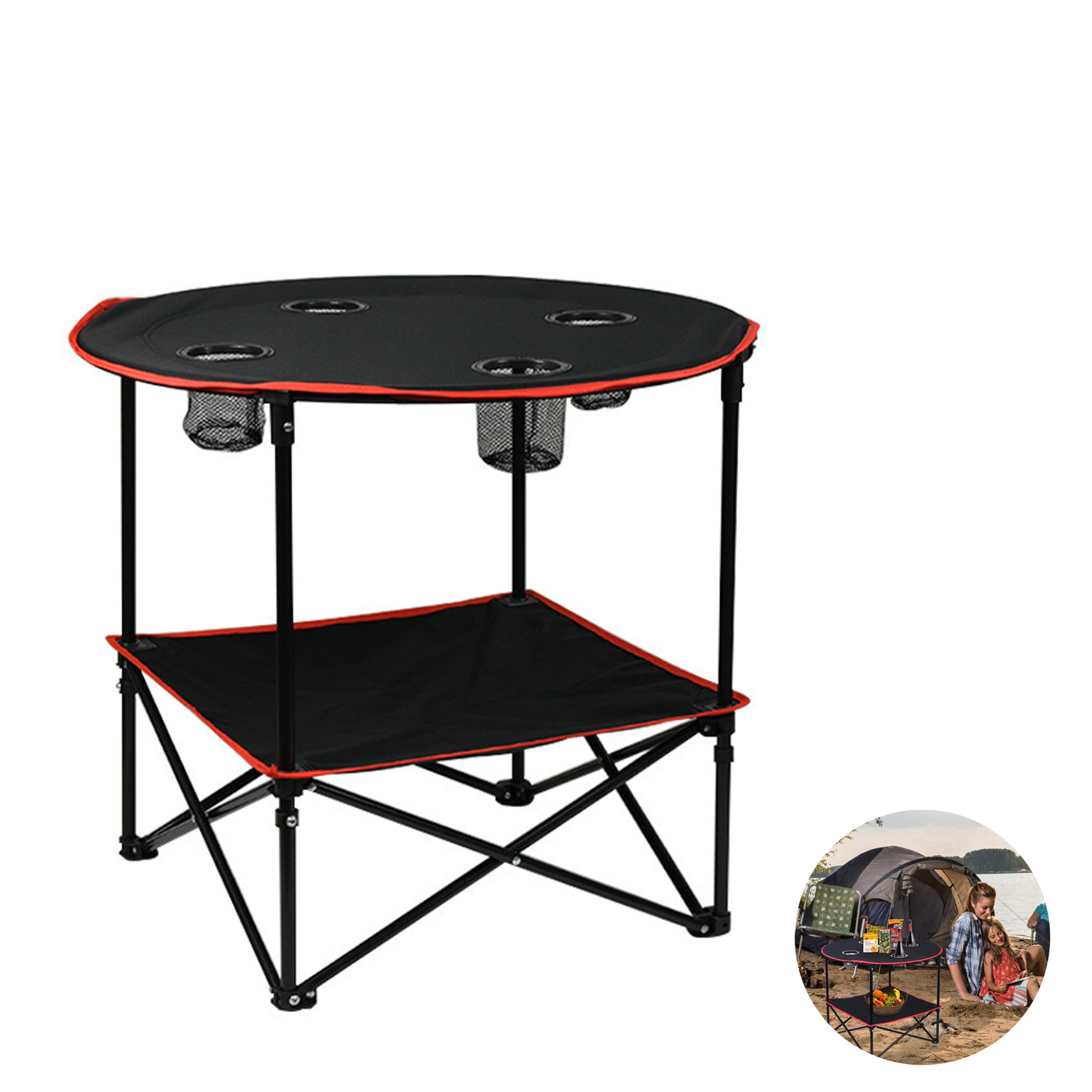 Camping Folding Picnic Table 2