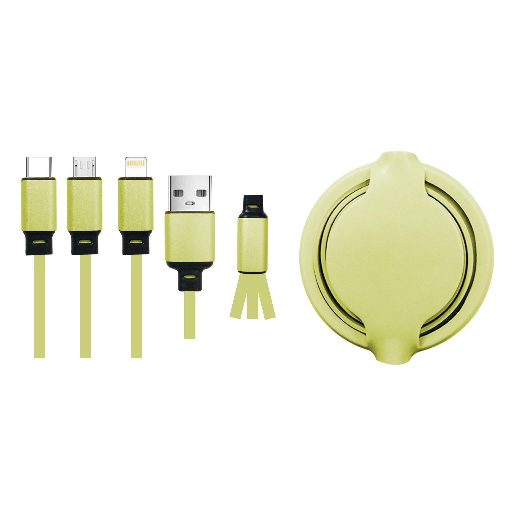 Octopus 3in1 Retractable Cable 8