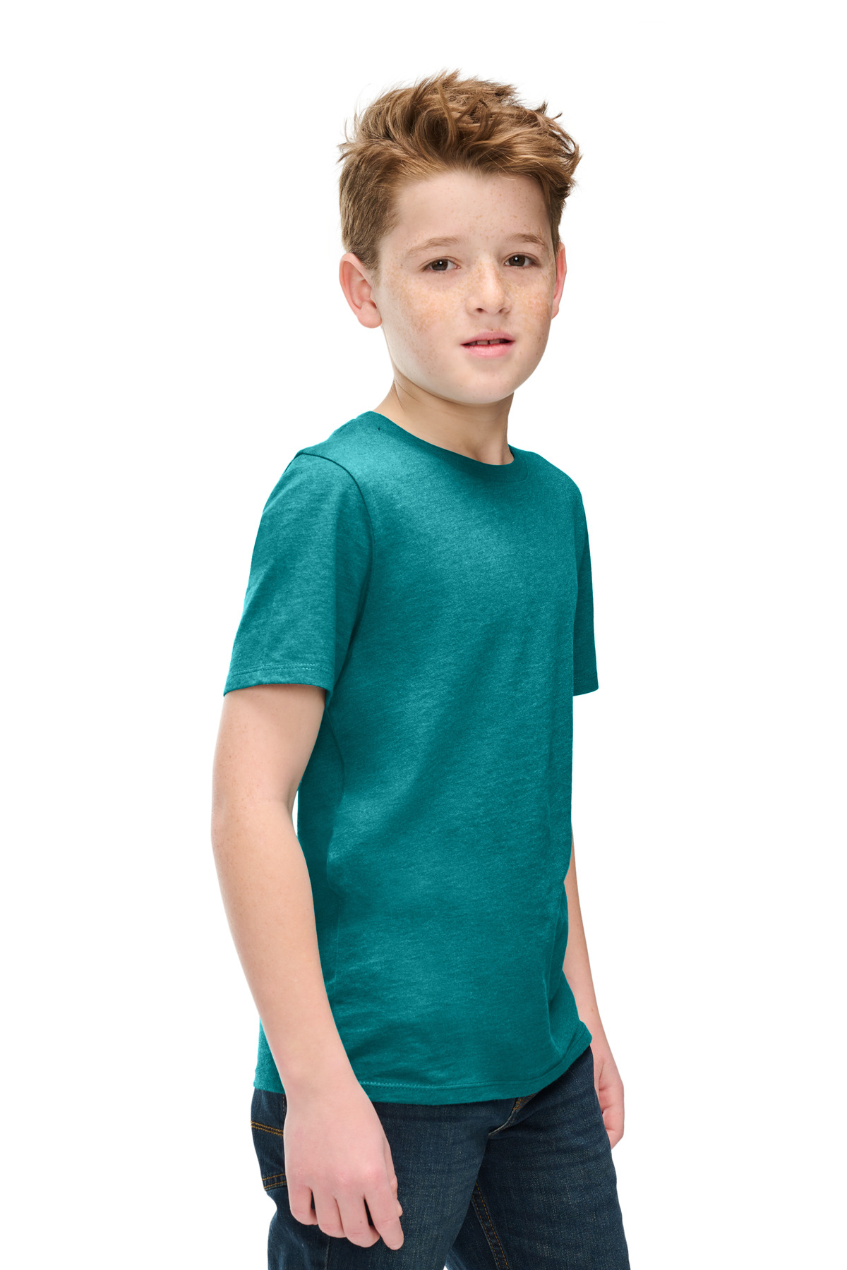 District Youth Perfect Blend CVC Tee DT108Y 49