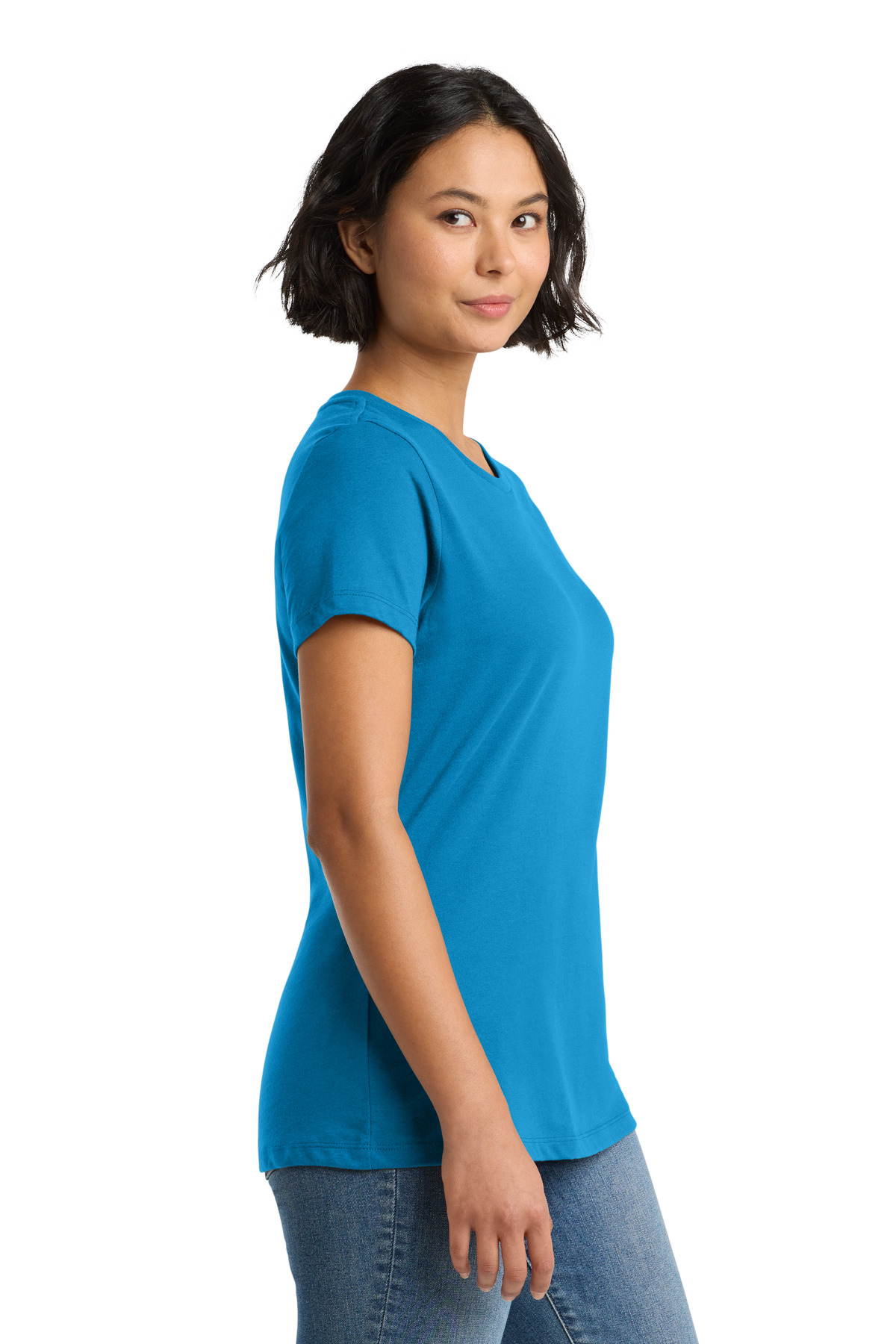 District Women's Perfect Weight Tee. DM104L 164