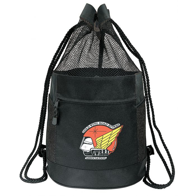 Drawstring Mesh Backpack 2