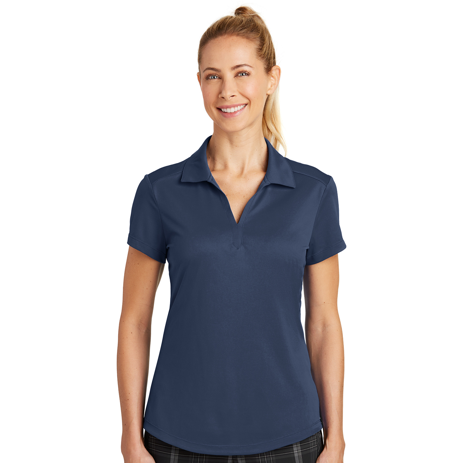 Nike Ladies Dri-FIT Legacy Polo w/ Screen Print 4.2 oz Shirt 4