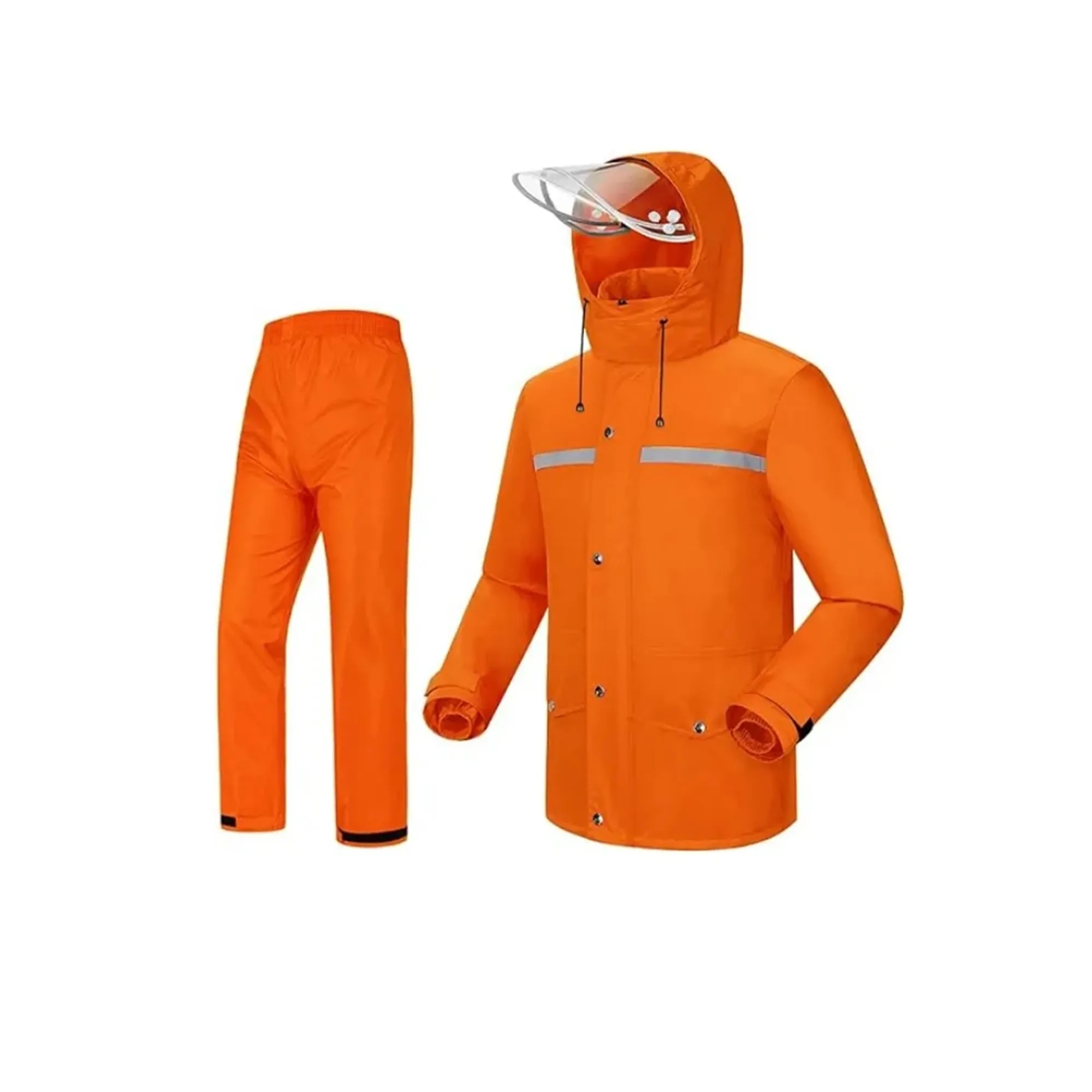 Raincoat and Rain Pants Set 4