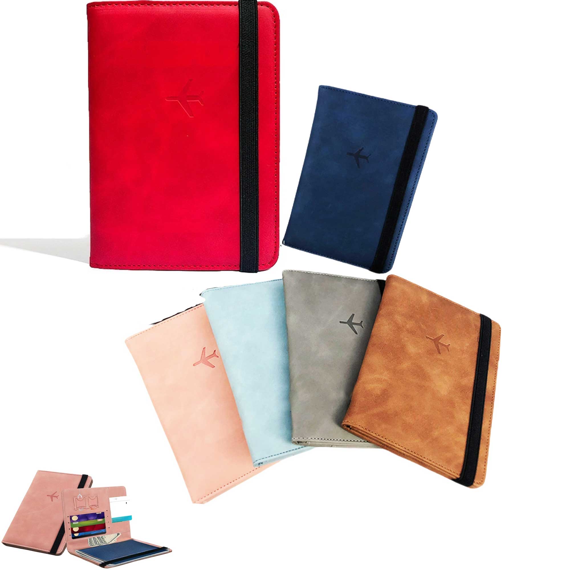 Premium Leather Passport Holder Covers Case 4
