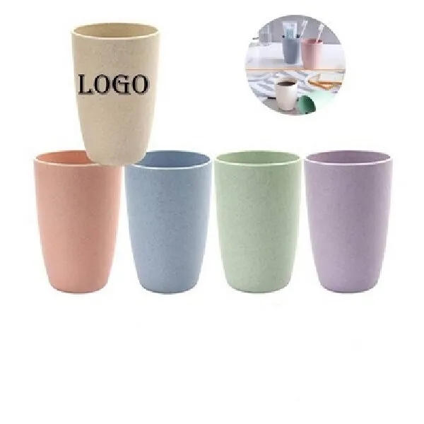 Wheat straw mouthwash cup home hotel 2