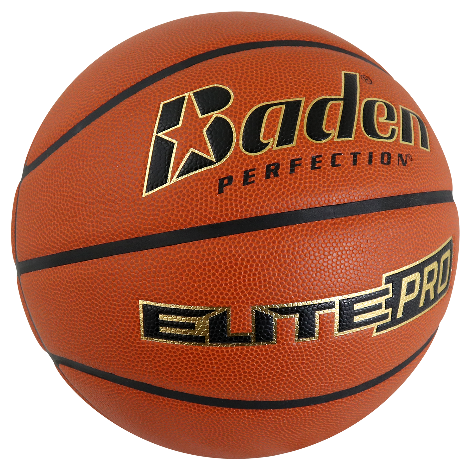 Basketball - PERFECTION ELITE, Microfiber cover, Official Size 7, INDOOR GAME READY 1