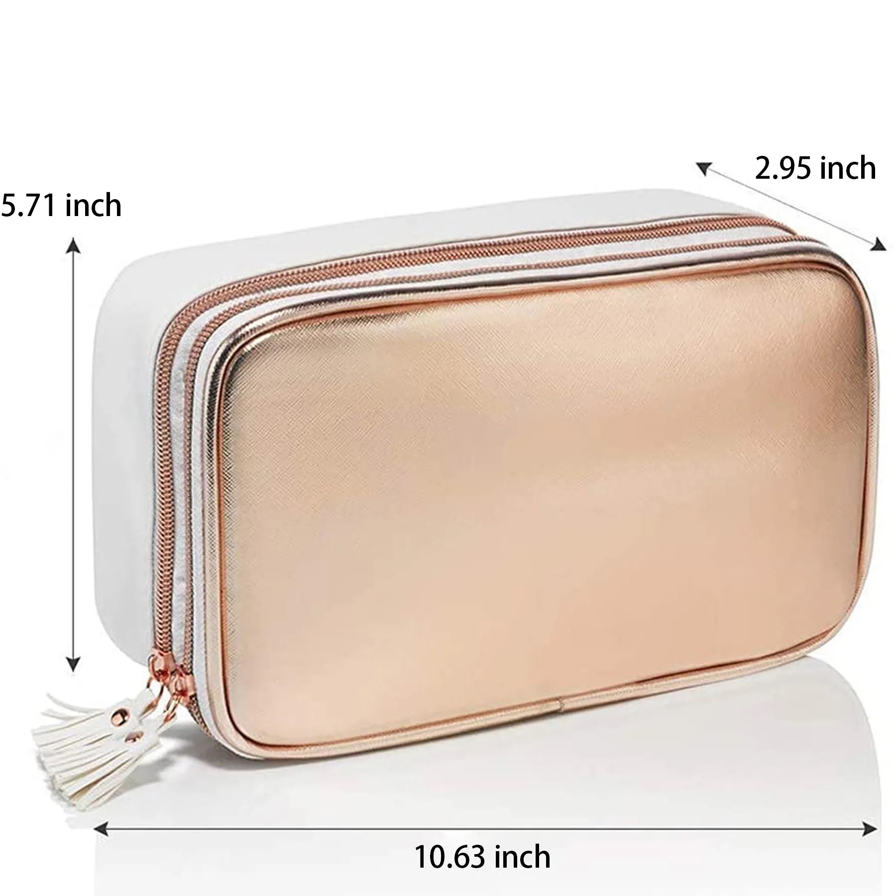 Double Layered Cosmetic Bag 2