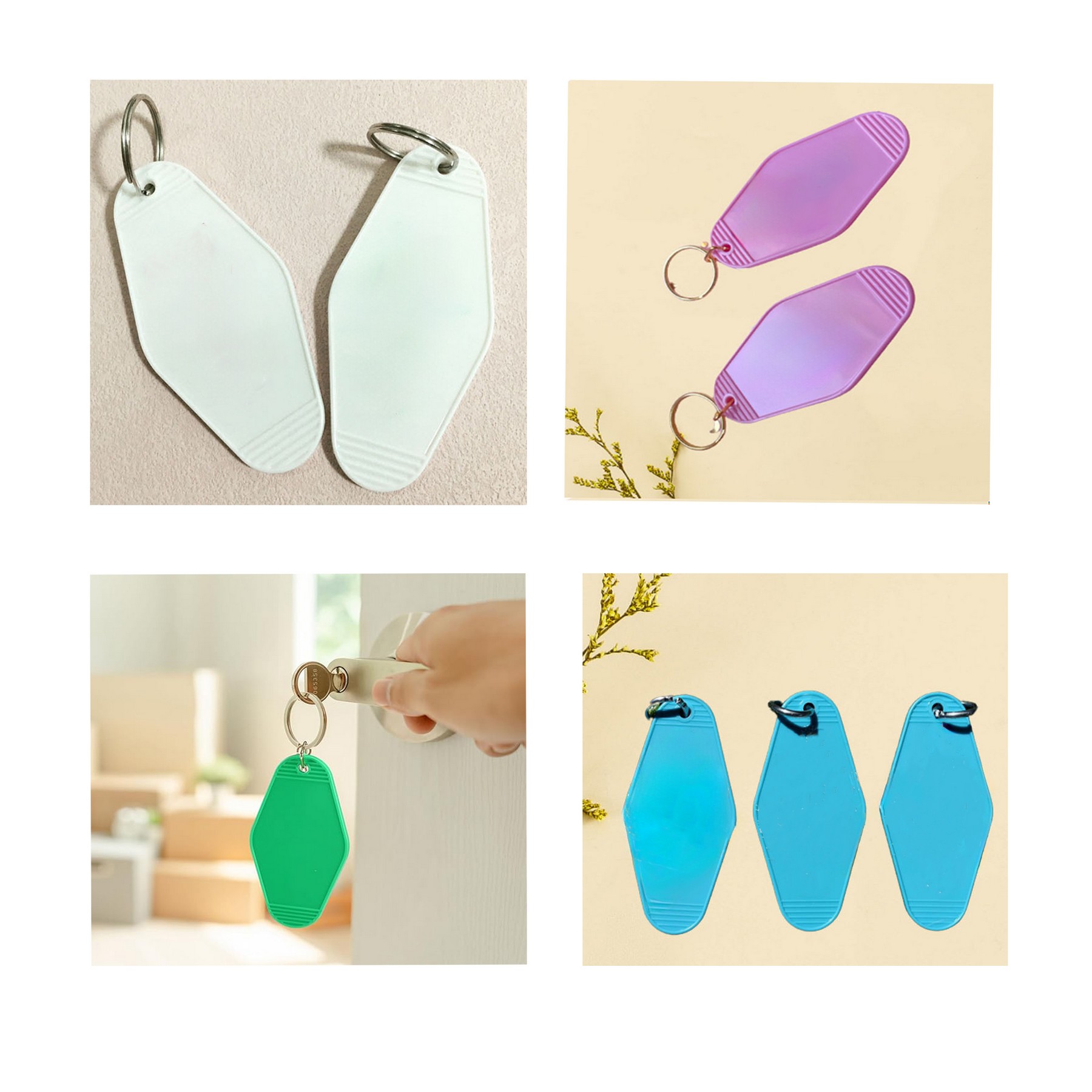 Plastic Keychain 2