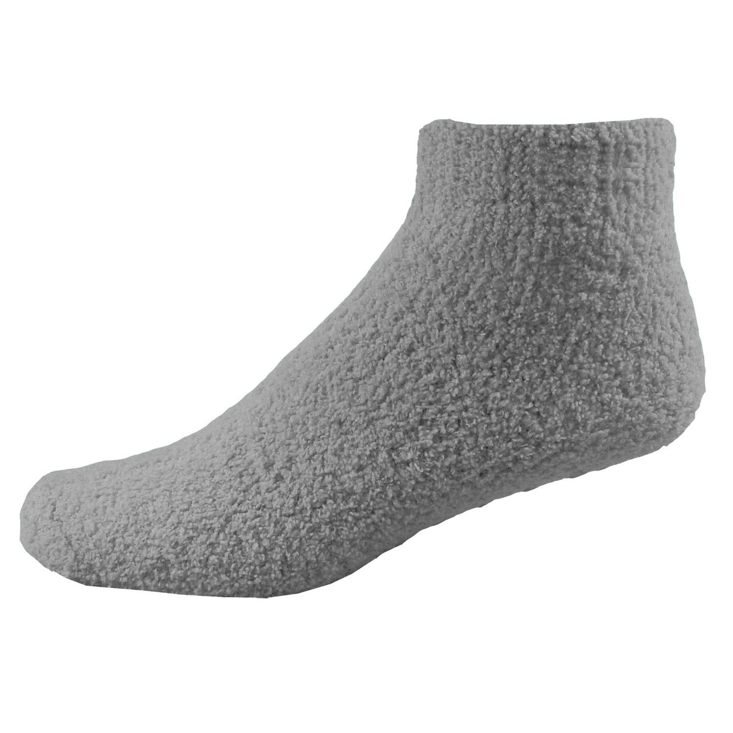 Fuzzy Feet Slipper Socks with Oversized DTF 15