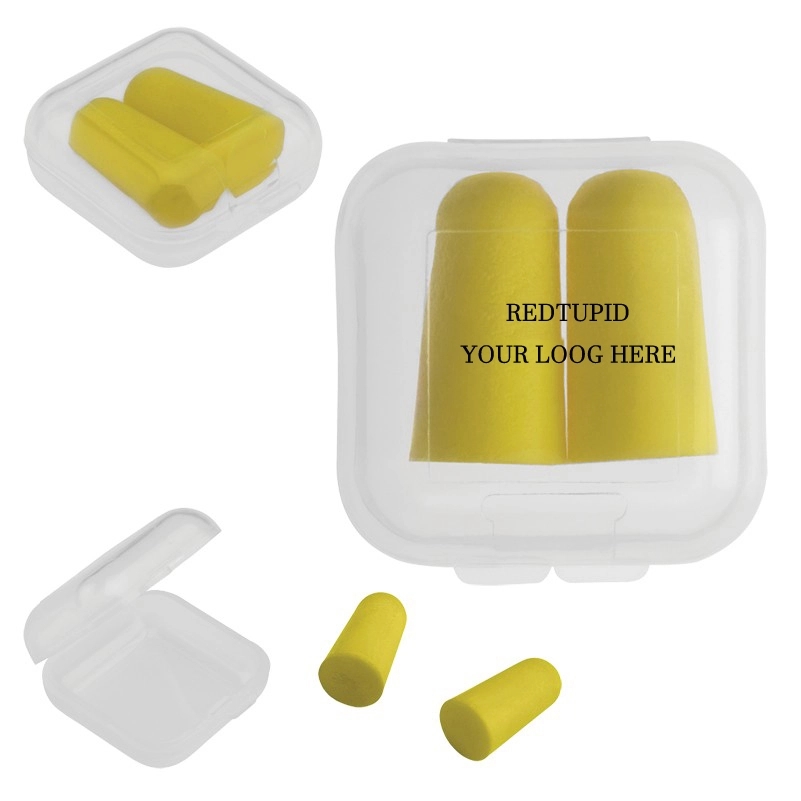Anti-Noise Ear Plug In Square Case 2