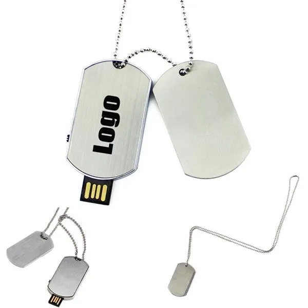 2 GB Dog Tag USB flash drive 2