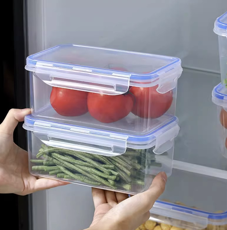 34oz Imprinted Plastic Food And Vegetable Crisper 1