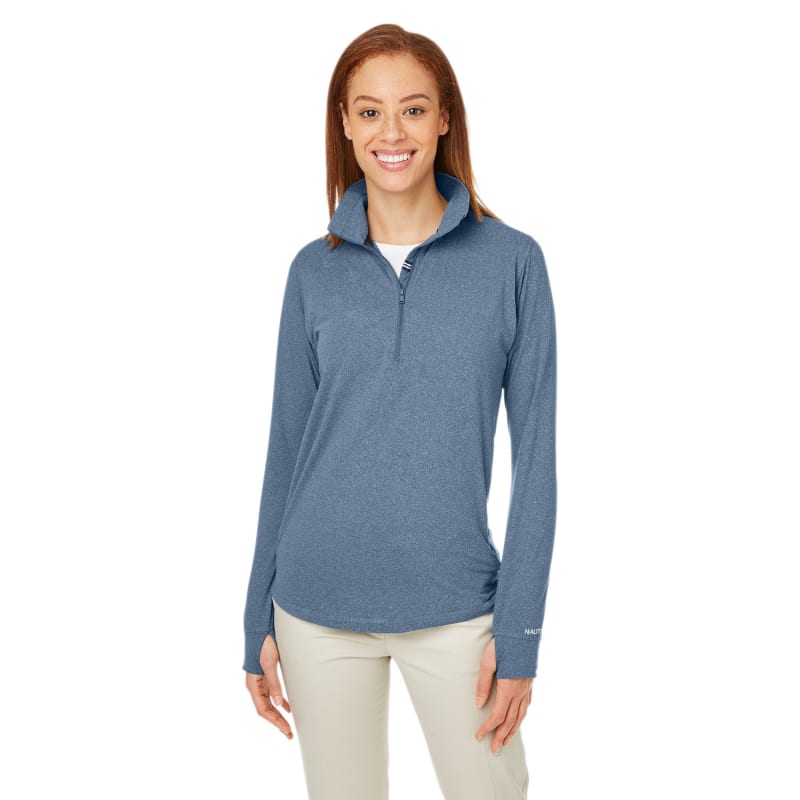 Nautica Ladies' Saltwater Quarter-Zip Pullover 5