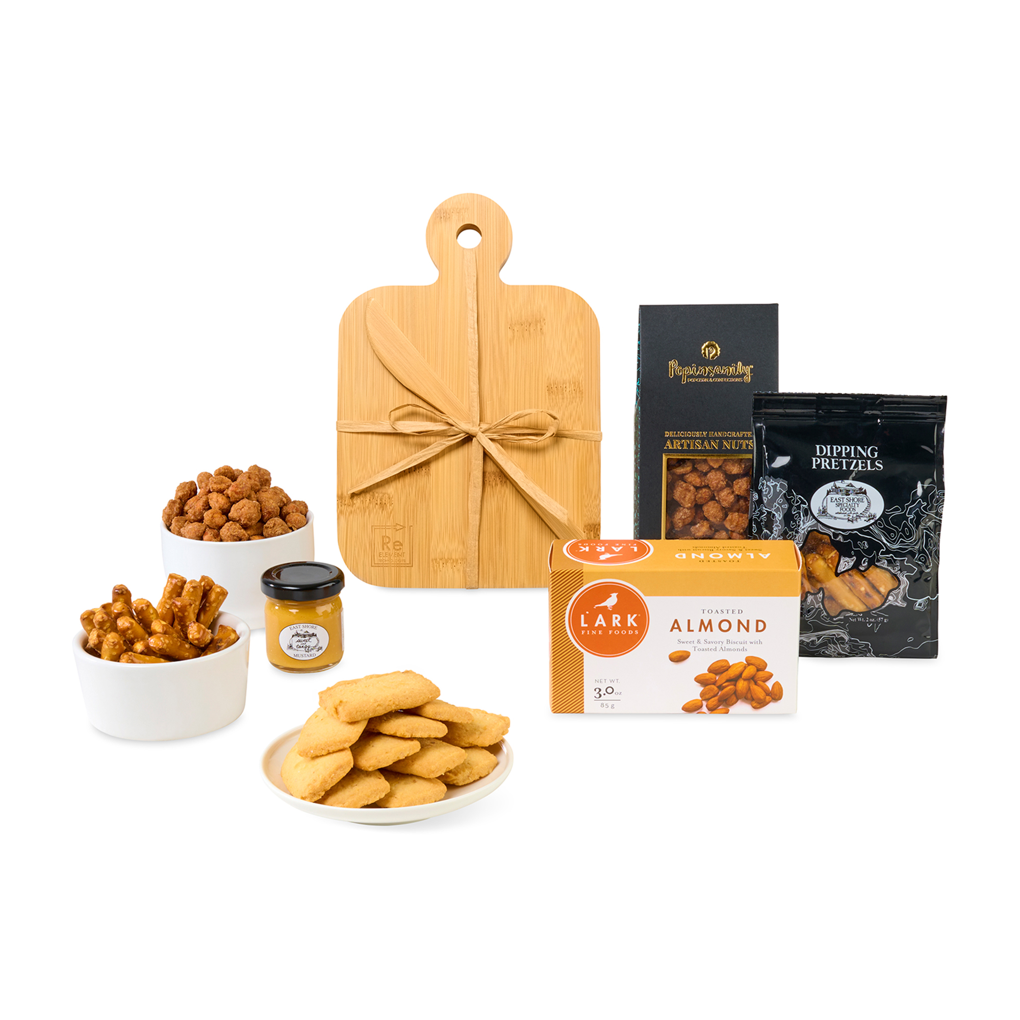 Bamboo Cheese Board & Bites Gift Set 2