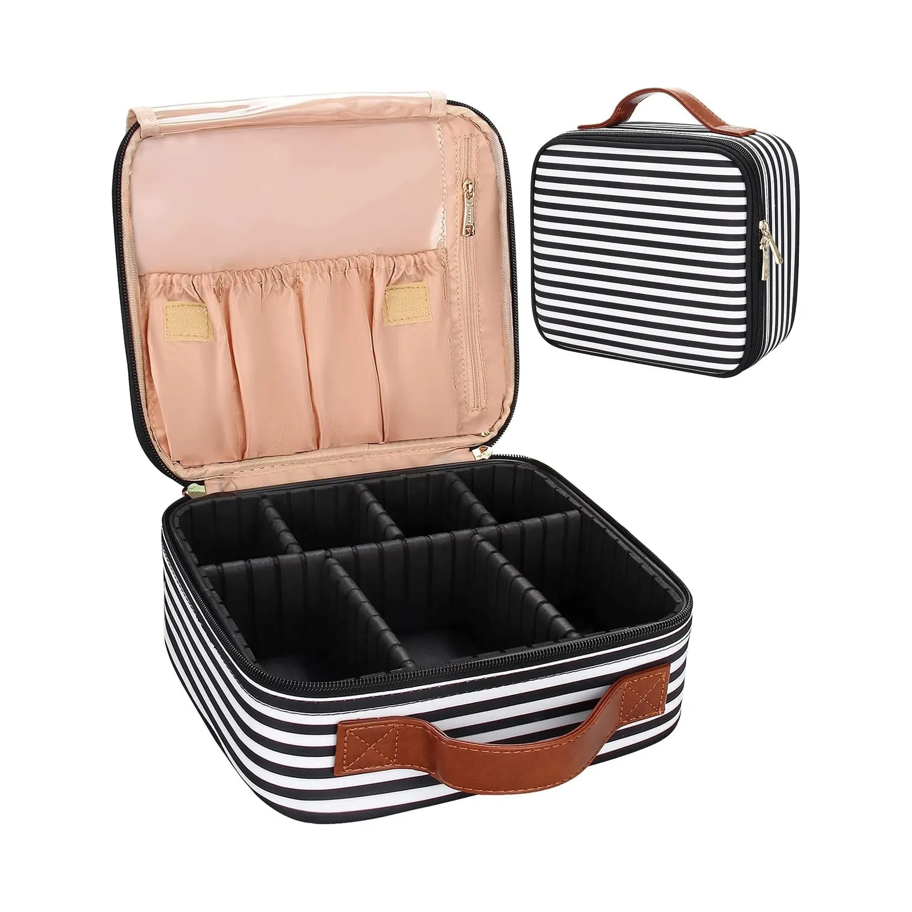 Travel Cosmetic Bag Portable Jewelry Organizer 4