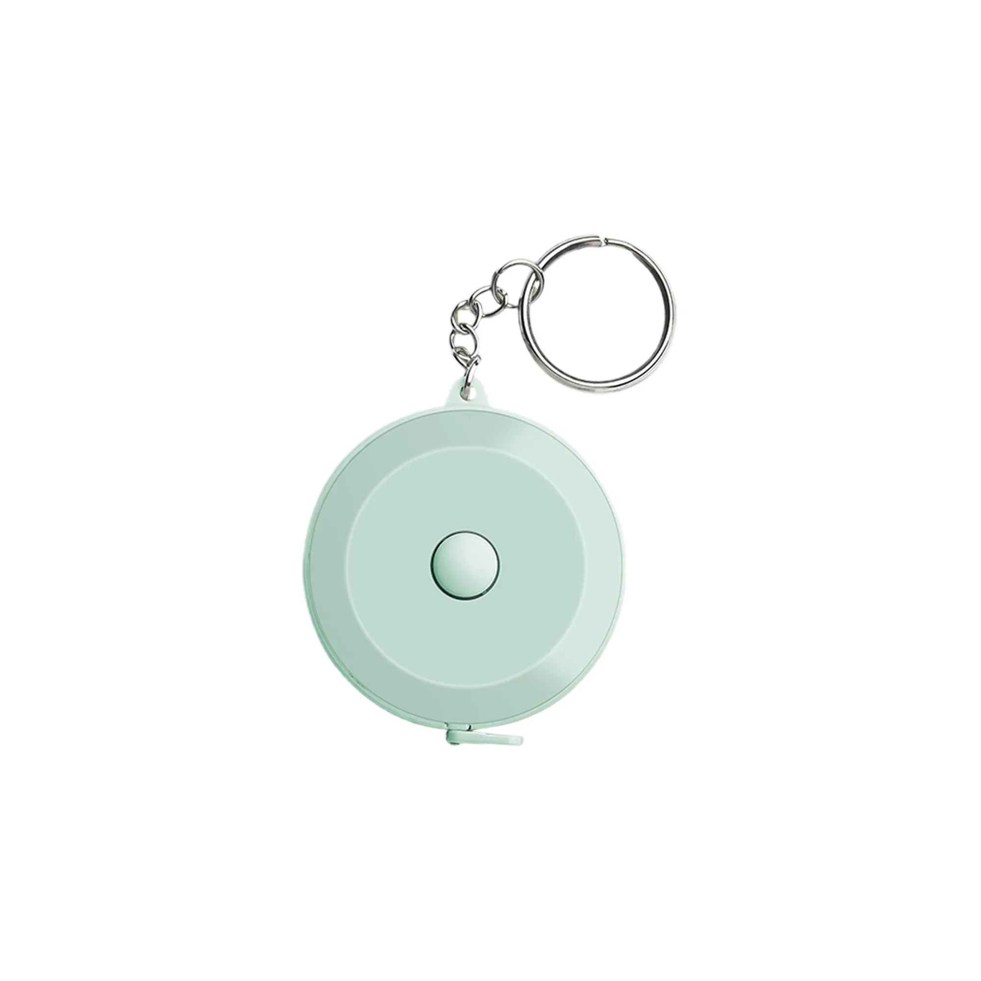 MOQ100 6.6ft Round PVC Keychain Tape Measure 6